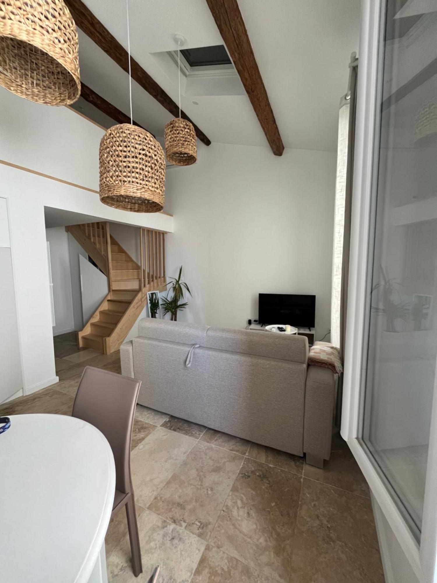 L Appartement Sete Magnifique Duplex Climatise Exterior photo